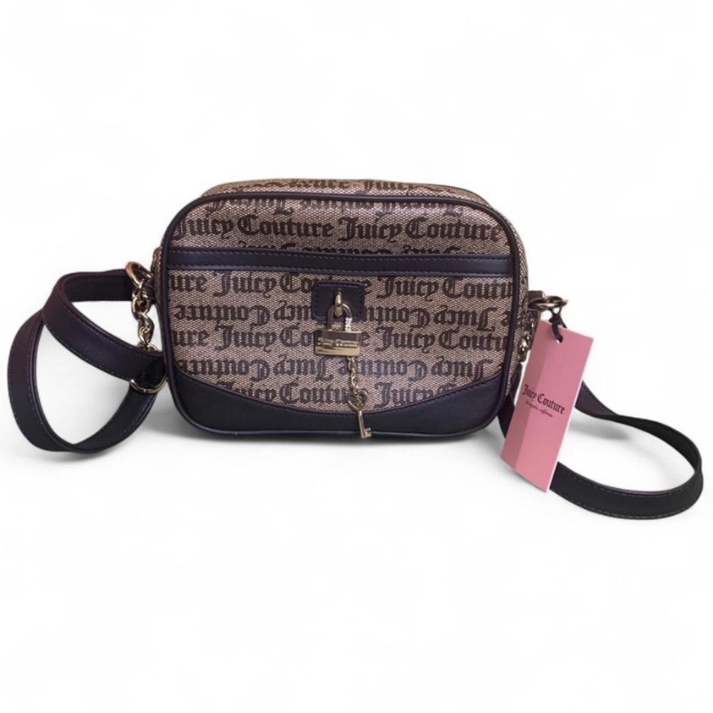 ✨ NWT Juicy Couture Eastside Westside Camera Bag – Signature Logo ✨